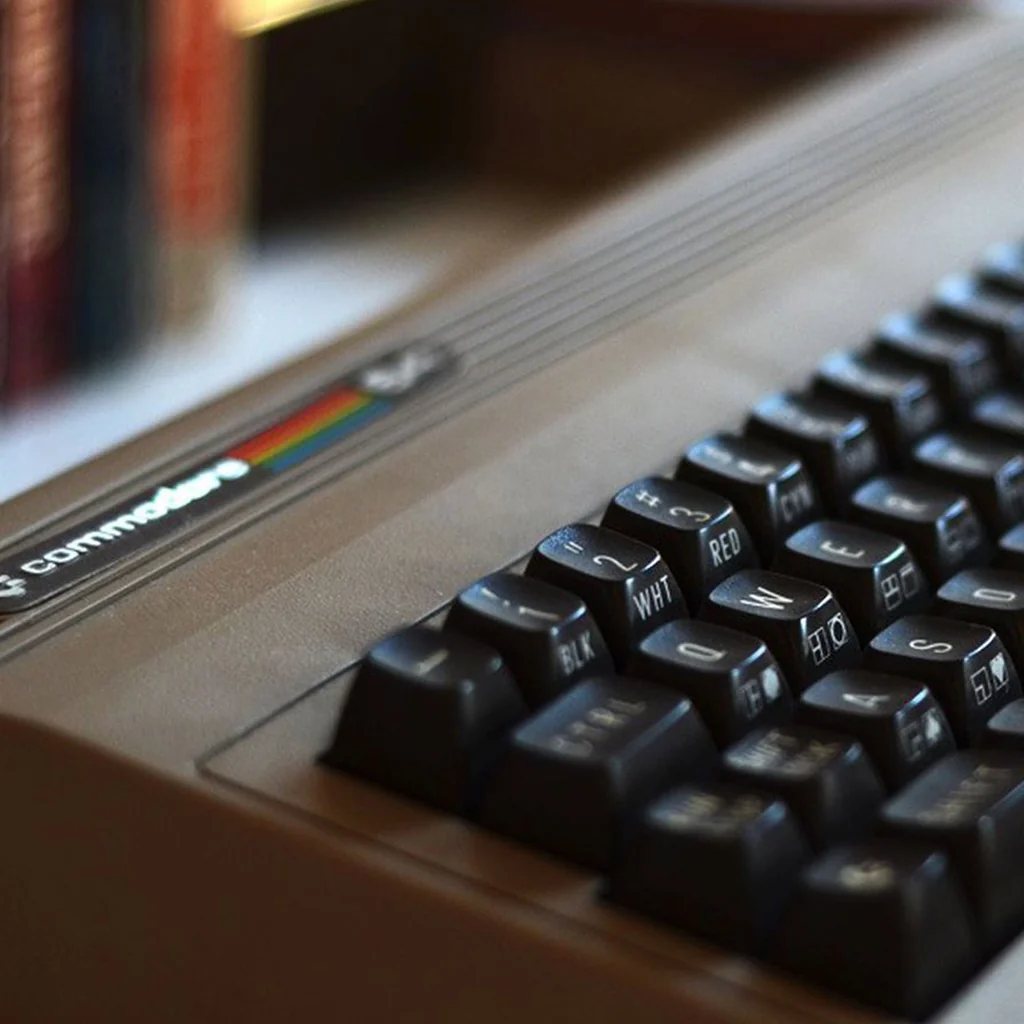 A Commodore 64 keyboard